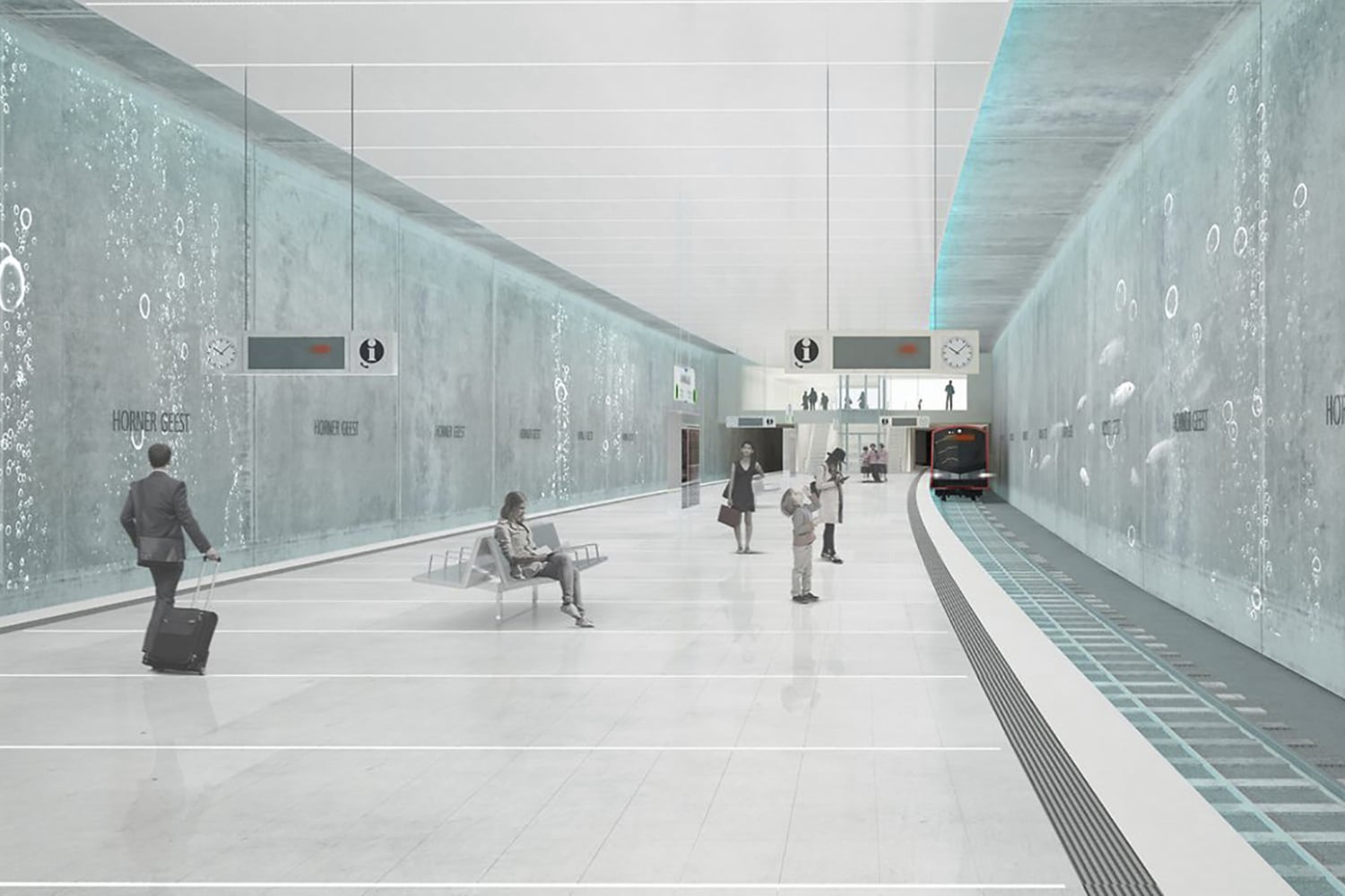 U-Bahn U4 - Hamburk_steel_stavitelstvi